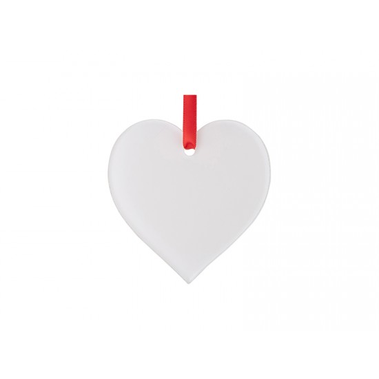 Valentines 3 Heart Acrylic Blank for Badge Reel