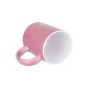 Sublimation 11oz Textured Glitter Mug (Pink) FL-12