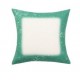 TDZT4040GR Sublimation101 Blank Faux Bleach Poly-Linen Pillow Cover Green