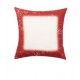 TD-ZT4040RD Sublimation101 Blank Faux Bleach Poly-Linen Pillow Cover Red