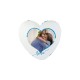 Heart Shaped Sequin Pillow Cover (Light Blue w/ White) (BZLP3944HLB-W) J-7