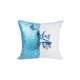 Flip Sequin Double-Sided Pillow Cover (Light Blue/White) (BZLP4040LB-W) J-9