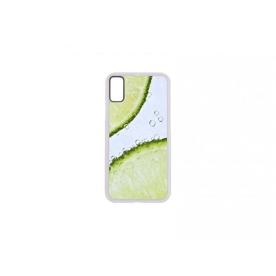 iPhone X Cover Rubber, White IPXR01W for iPhone X and iPhone XS N-3