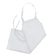 100% White Polyester Adult 2 Pocket Apron 19" X 29" 6 pieces per pack (405) J-5