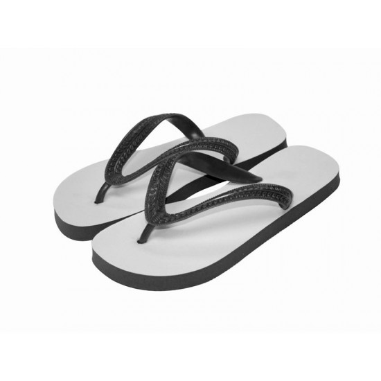 Child Flip Flops Black Large  I-8