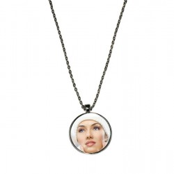 sublimation blank necklaces pendants with drill fashion mom women necklace  pendant jewelry 20pcs/lot