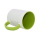 15oz Inner Rim Color Mug Light green  (MUG-IR15LG)  FL-6