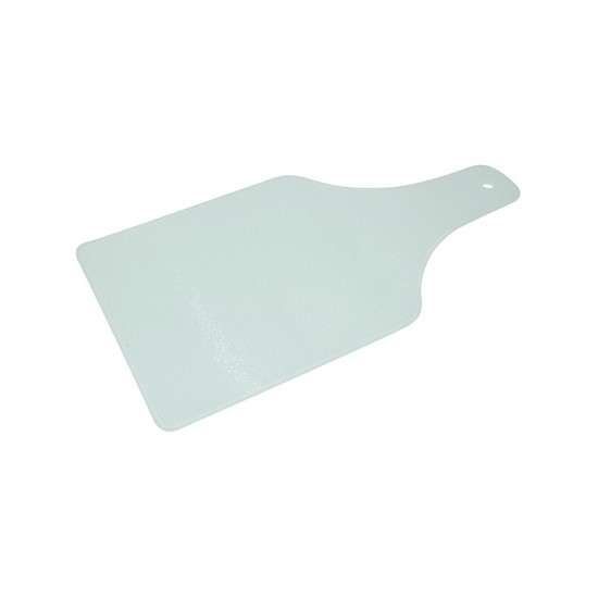 Sublimation Blank Wine Bottle Shape Glass Cutting Board