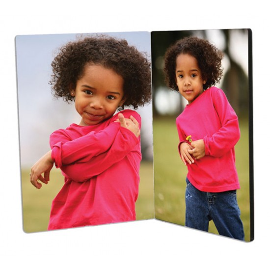 Sublimation Vertical Photo Hinged Panel 5 in by 7 in