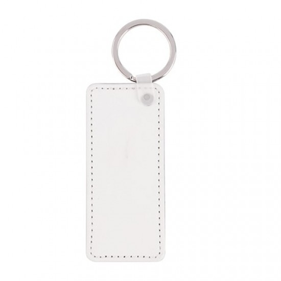  PU Leather Key Chain Rectangular  (PUYA08RT) G-7