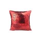 Flip Sequin Double-Sided Pillow Cover (Red/Silver) (BZLP4040R) J-9