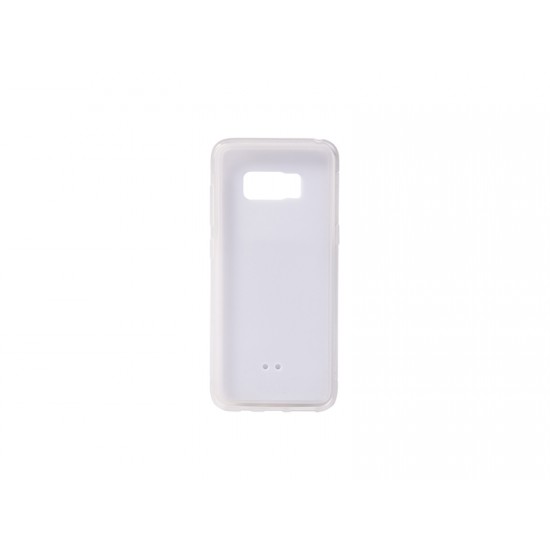 Samsung S8 G9500 White Rubber Cover With Insert M-6
