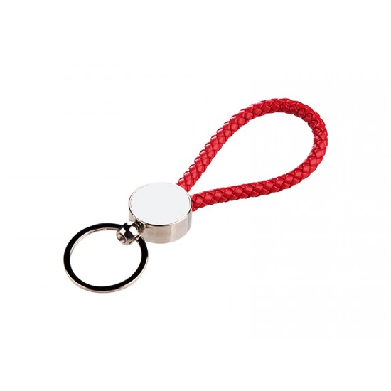 Round Braided Key Chain (Red) (YA127-R) 
