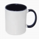 11oz Inner Rim Color Mug Black (36pcs/case)  (MUG-IR11K) FL-3